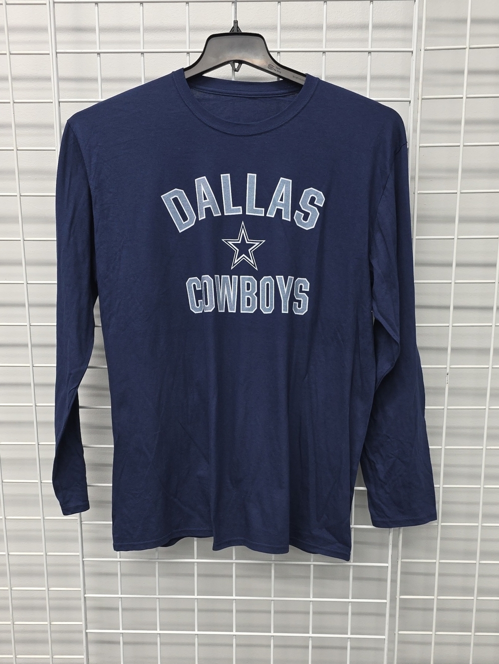 NFL Dallas Cowboys Navy Long Sleeve Shirt Size 2XL